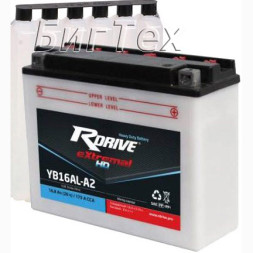 Мото аккумулятор RDrive HD YB16AL-A2 16.8 Ач