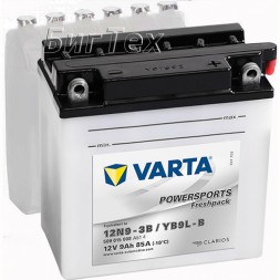 Мото аккумулятор Varta Powersports Freshpack YB9L-B 9 Ач (12N9-3B)