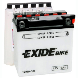 Мото аккумулятор EXIDE 12N9-3B 9 Ач