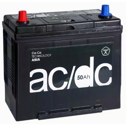 Аккумулятор автомобильный AC/DC Asia 65B24R 50Ач 460A