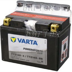 Мото аккумулятор VARTA Powersports AGM YTZ14S-BS 11 Ач