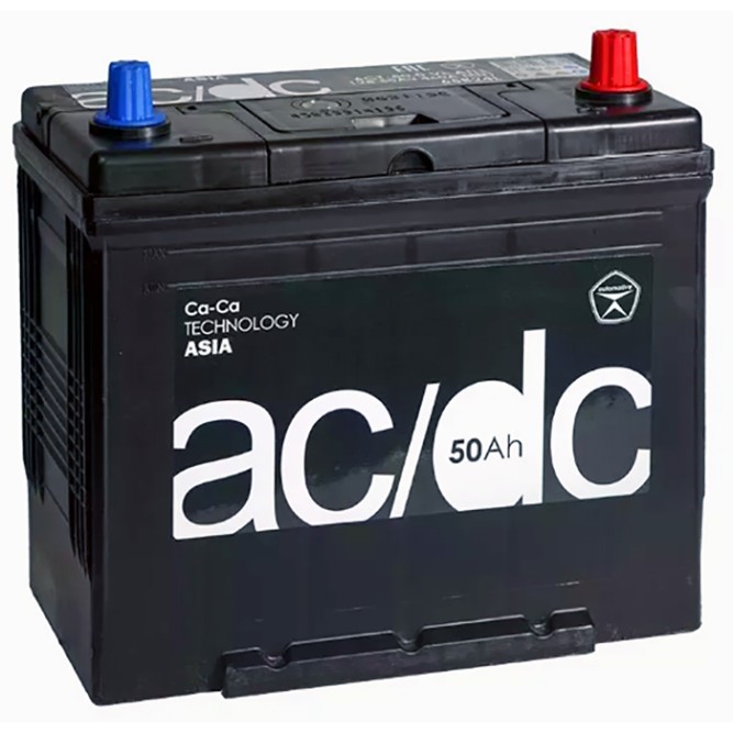 Аккумулятор автомобильный AC/DC Asia 65B24L 50Ah 460A