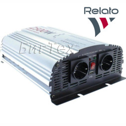 Автомобильный инвертор Relato MS2500, 12/220V, 2500Вт