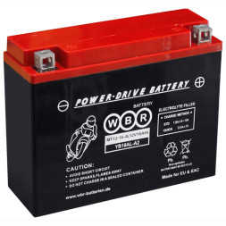 Мото аккумулятор WBR SMT12-16-A YB16AL-A2 16 Ач 210А