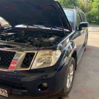 Замена аккумулятора на Nissan Pathfinder III (R51) Рестайлинг 2010-2014