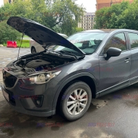 Замена аккумулятора на Mazda CX-5 (2011 – 2015)