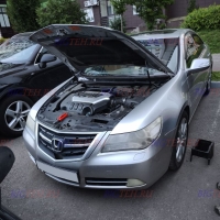 Замена аккумулятора на Honda Legend IV Рестайлинг бензин 3.7 (295 л.с.) 2008-2012