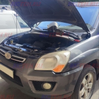 Замена аккумулятора на Kia Sportage бензин 2.0 (2008-2010)