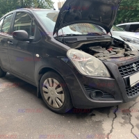 Замена аккумулятора на Suzuki Splash Рестайлинг (2012-2015)