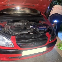 Замена аккумулятора на Hyundai Getz I Рестайлинг бензин 1.4 (97 л.с.) 2005-2011