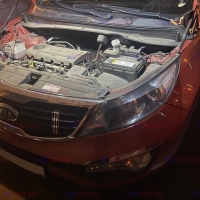 Замена аккумулятора на Kia Sportage III бензин 2.0 (150/261 л.с.) 2010-2014