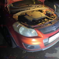 Замена аккумулятора на Suzuki SX4 Хэтчбек 2011