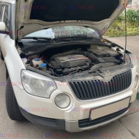 Замена аккумулятора на Skoda Yeti бензин 1.4 (122 л.с.) 2011