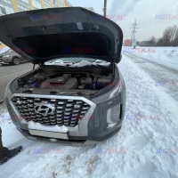 Замена аккумулятора на Hyundai Santa Fe IV (2018-2020)