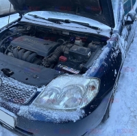 Установка аккумулятора на Toyota Corolla IX бензин 1.6 (110 л.с.) 2003-2007