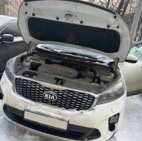 Замена аккумулятора на KIA Sorento (UM) Prime дизель 2.2 CRDi 2017г
