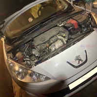 Установка аккумулятора на Peugeot 408 I бензин 1.6 (110/115/120/150 л.с.) 2012-2017 Установка аккумулятора на Peugeot 408 I бензин 1.6 (110/115/120/150 л.с.) 2012-2017