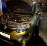 Замена аккумулятора на Renault Sandero II бензин 1.6 (82/102/113 л.с.) 2013-2018