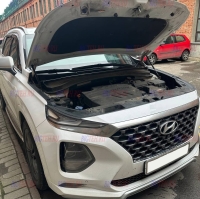 Замена аккумулятора на Hyundai Santa Fe IV дизель 2.2 (190/200 л.с.) 2019г