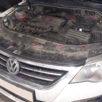 Установка аккумулятора на Volkswagen Passat CC I бензин 1.8 (152/160 л.с.) 2008-2012
