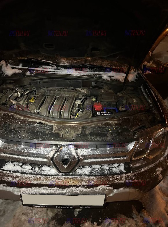 Под капотом. Замена аккумулятора на Renault Duster I бензин 2.0 (135 л.с.) 2010-2015