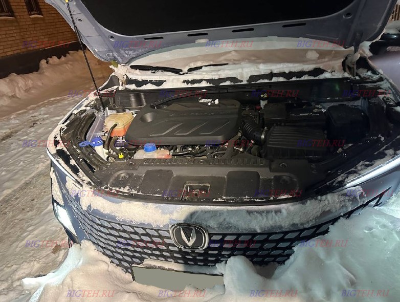 Под капотом. Замена аккумулятора на Changan UNI-T 2020-2022