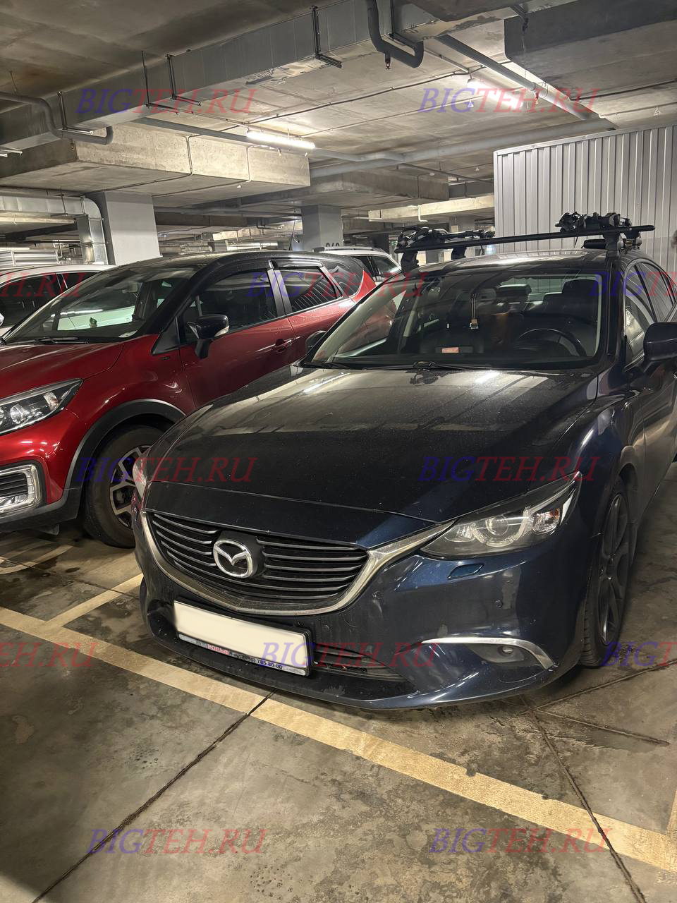 Замена аккумулятора на Mazda 6 (GJ) Рестайлинг 2015-2018(общий вид автомобиля)