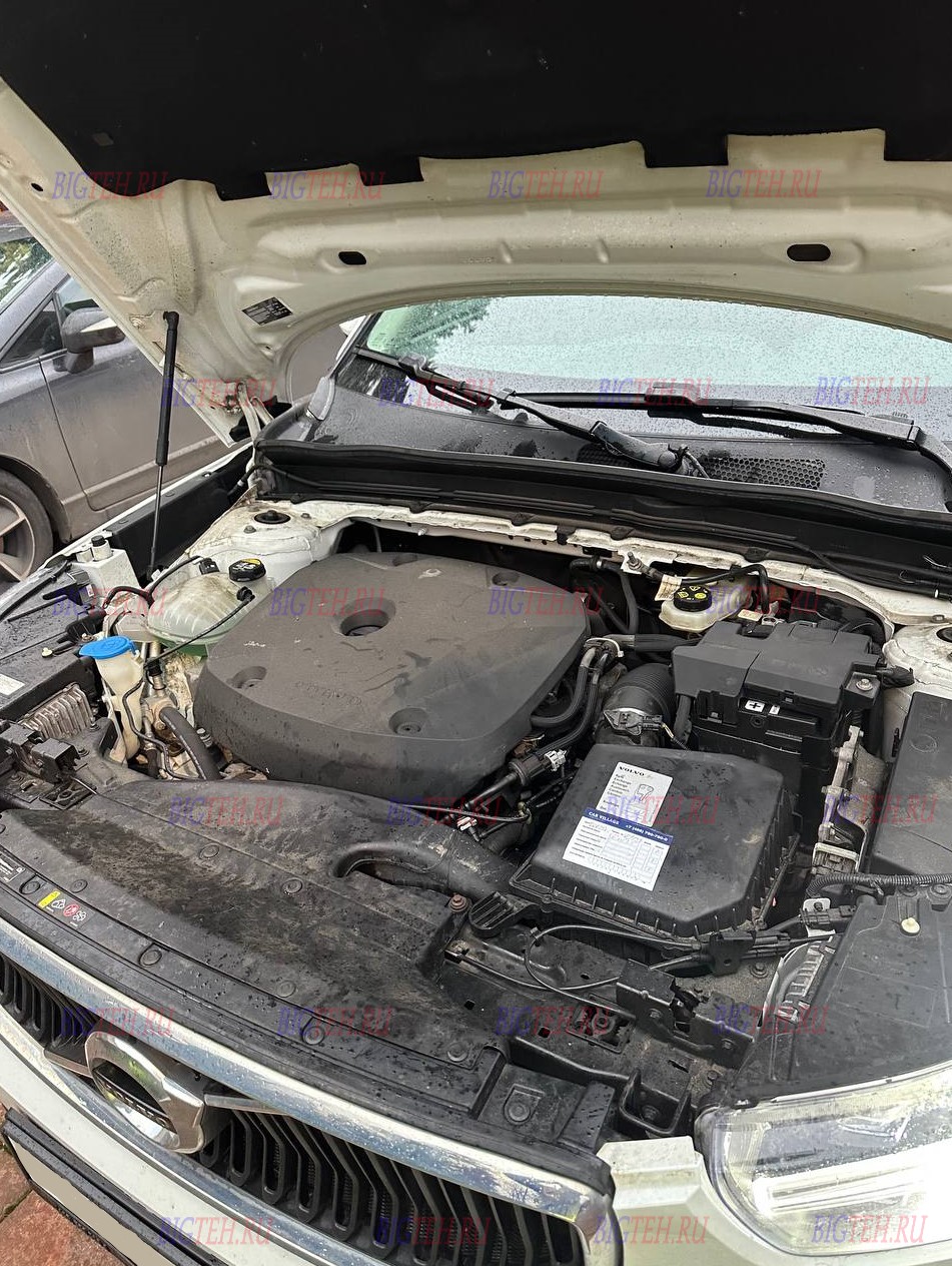 Заменен на новый акб. Замена аккумулятора на Volvo XC40 (2017-2021)