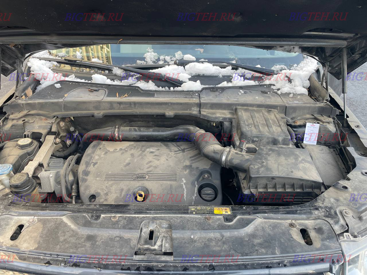 Под капотом. Замена аккумулятора на Land Rover Freelander 2 diesel 2.0 (150/190 л.с.) рестайлинг 2010-2012