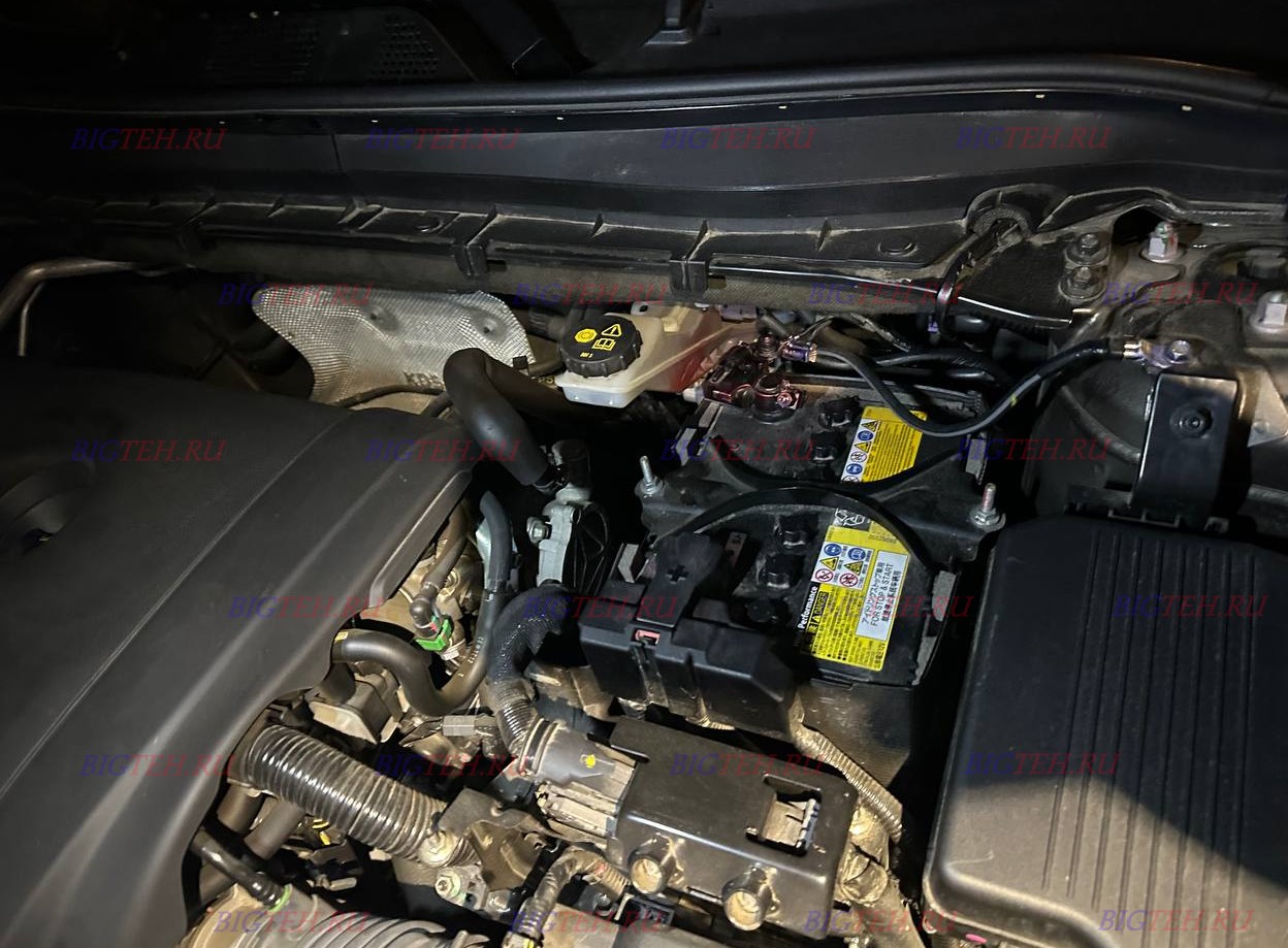 Старый акб. Замена аккумулятора на Mazda CX-5 бензин 2.0 (150 л.с.) 2017г.