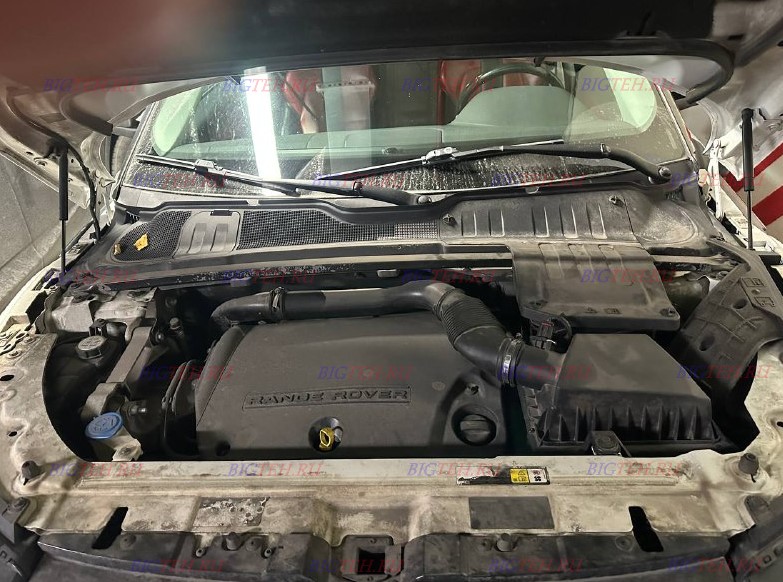 Под капотом. Замена аккумулятора на Land Rover Range Rover Evoque II дизель 2.0 (150 л.с.) 2018-2020