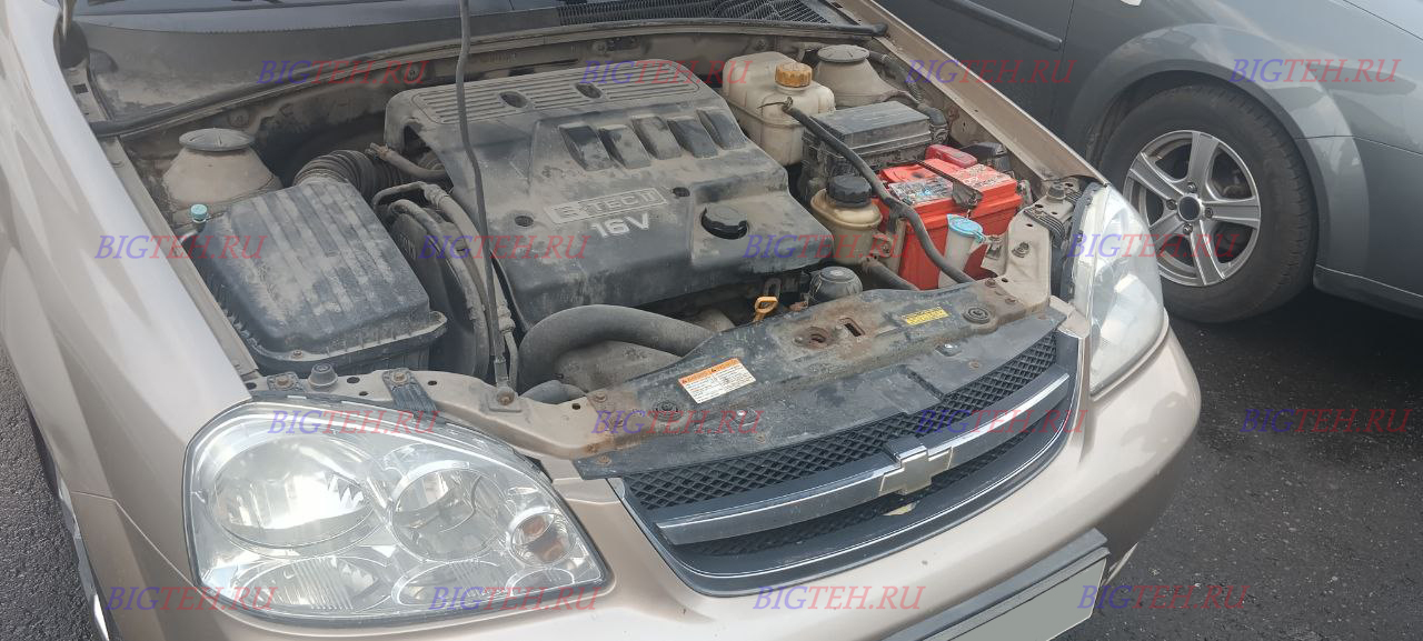 Под капотом. Замена аккумулятора на Chevrolet Lacetti бензин 1.6 (109 л.с.) 2004-2013