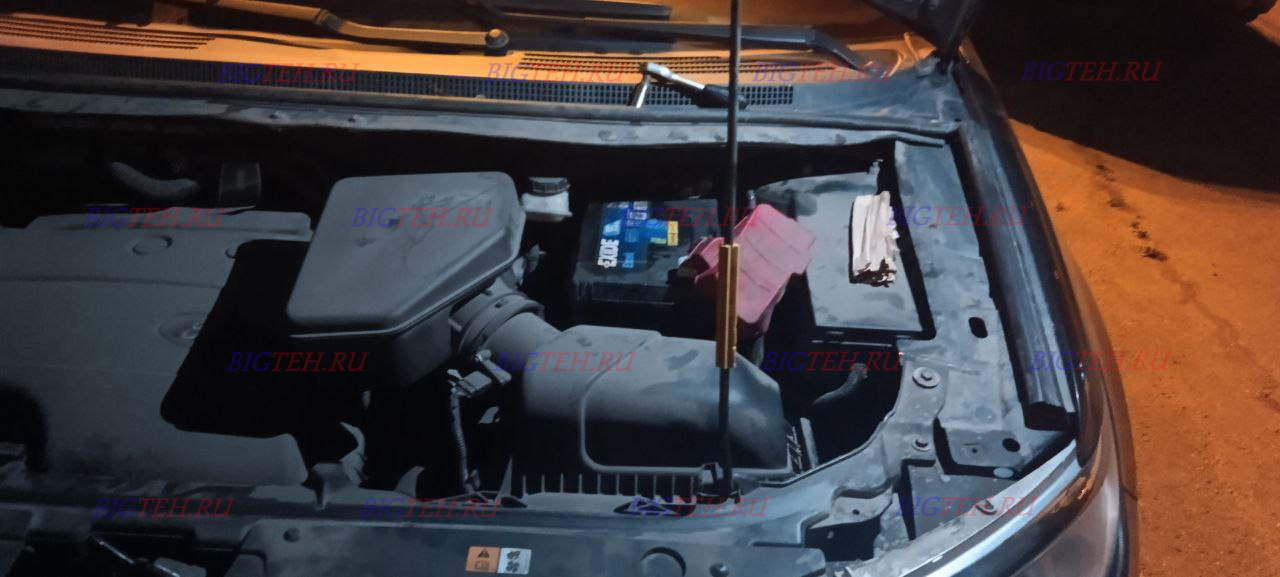Старый акб. Замена аккумулятора на Ford Edge I Рестайлинг бензин 3.5 (285 л.с.) 2010-2015