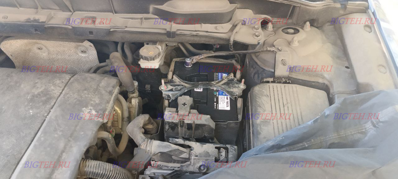 Новый акб. Замена аккумулятора на Mazda CX-5 бензин 2.5 (194 л.с.) 2017 – 2020