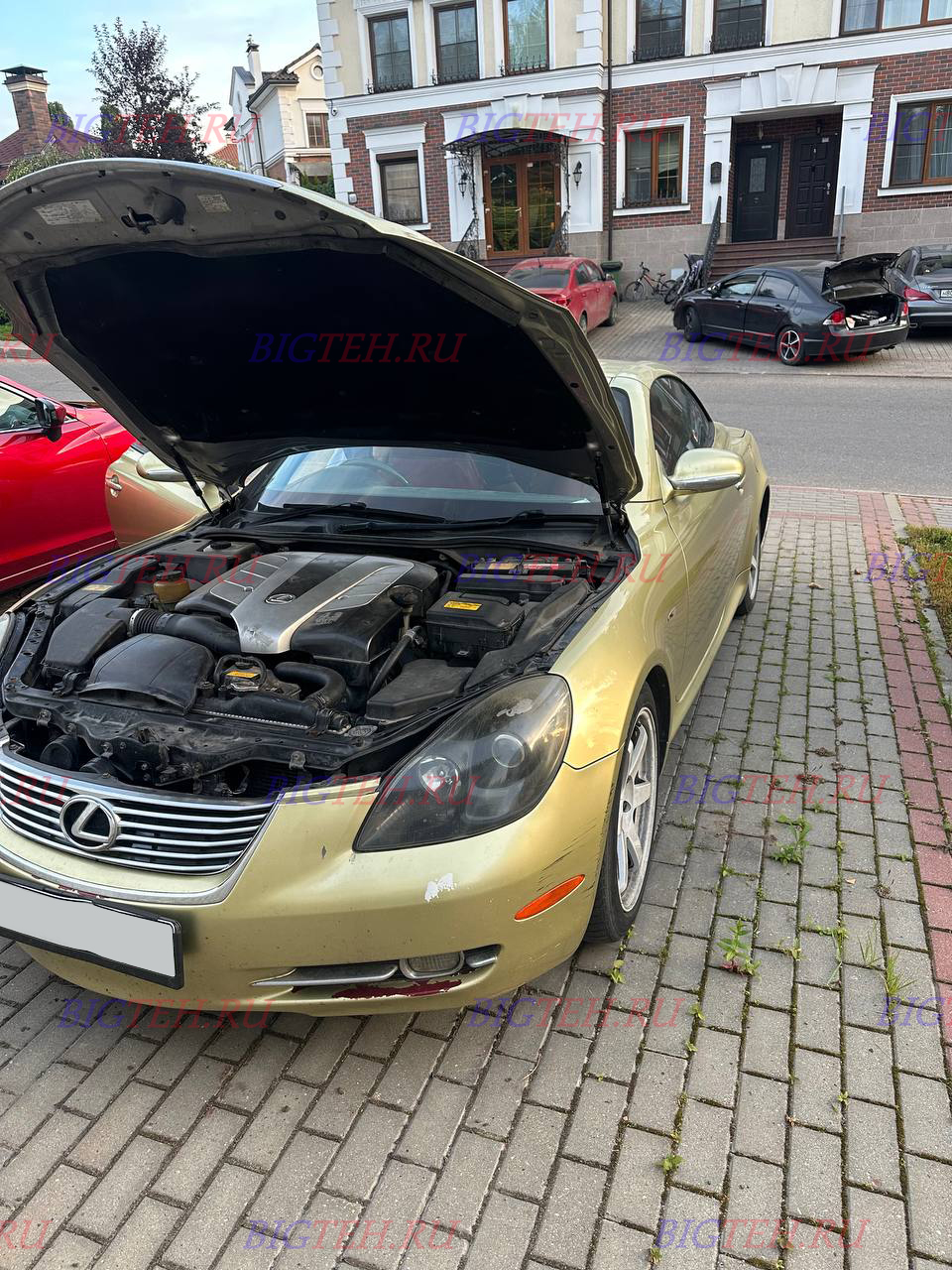 Под капотом. Замена аккумулятора на Lexus SC II Рестайлинг (2005-2010)