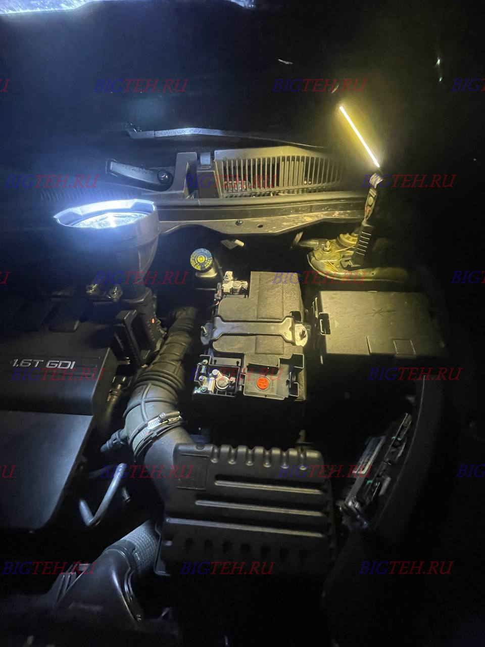 Акб. Замена аккумулятора на OMODA C5 I 2022-2026