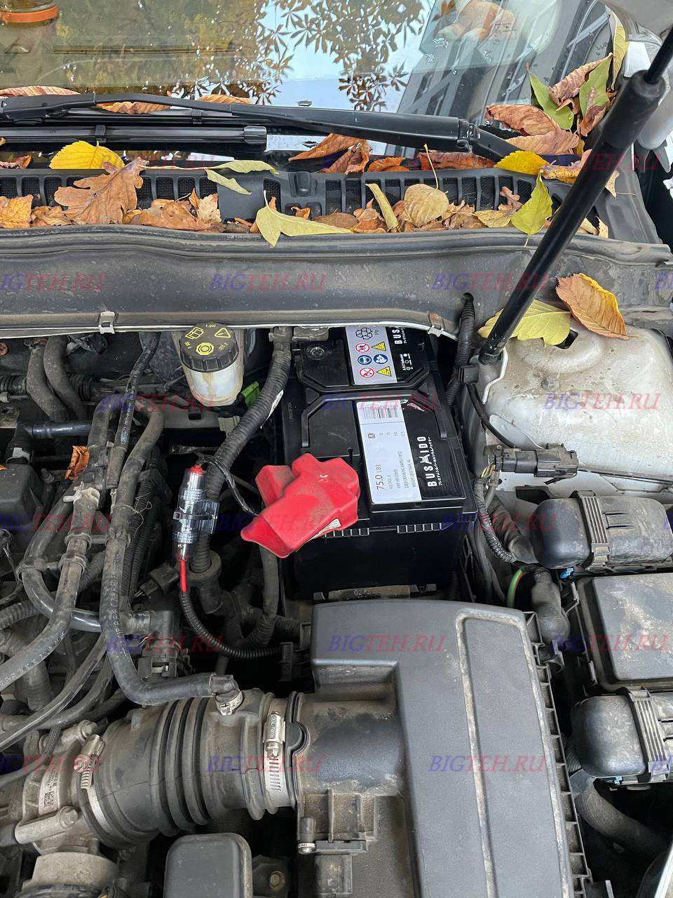 Установка нового акб. Замена аккумулятора на Ford Mondeo V бензин 2.0 (187/199/203/240 л.с.) 2014-2019