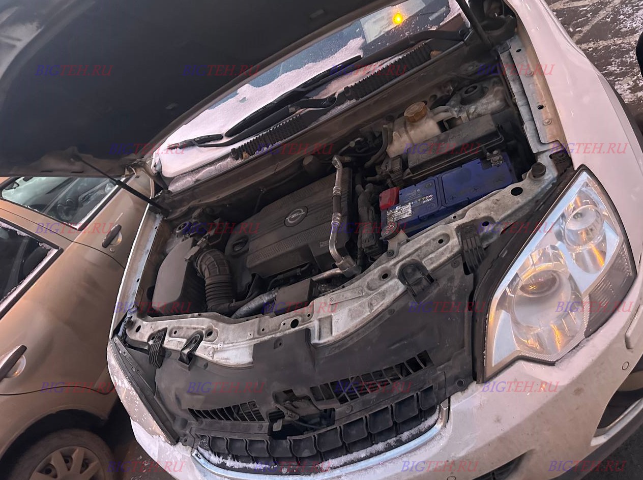 Под капотом. Замена аккумулятора на Opel Antara I дизель 2.0 (170 л.с.) рестайлинг 2010-2017