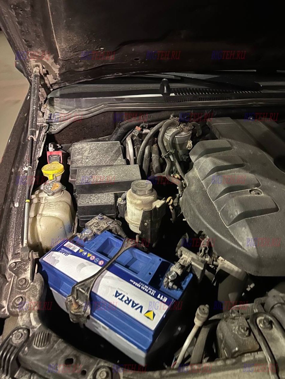 Новый акб. Замена аккумулятора на Nissan Pathfinder R51 diesel 2.5 (190 л.с.) рестайлинг 2010-2014