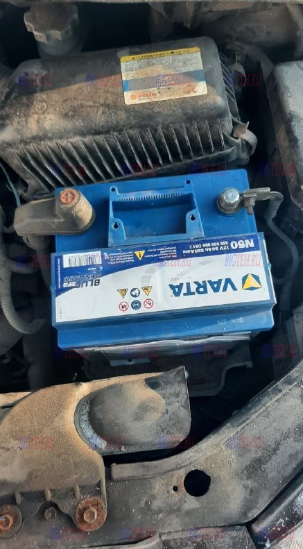 Новый акб. Замена аккумулятора на Hyundai Getz I Рестайлинг бензин 1.4 (97 л.с.) 2008г Новый акб. Замена аккумулятора на Hyundai Getz I Рестайлинг бензин 1.4 (97 л.с.) 2008г