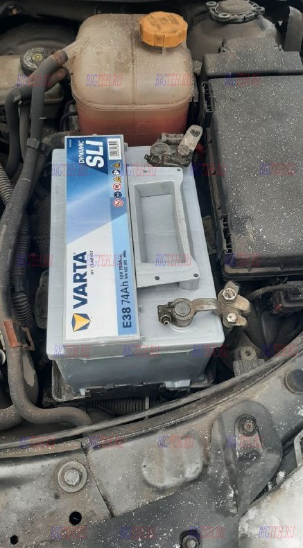 Новый акб. Замена аккумулятора на Opel Astra H бензин 1.8 (140 л.с.) рестайлинг 2006-2014 Новый акб. Замена аккумулятора на Opel Astra H бензин 1.8 (140 л.с.) рестайлинг 2006-2014