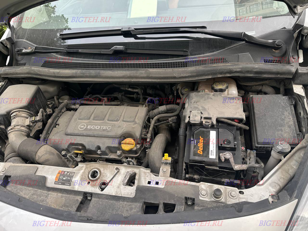Новый акб. Замена аккумулятора на Opel Meriva B бензин 1.4 (100/120/140 л.с.) 2010-2014