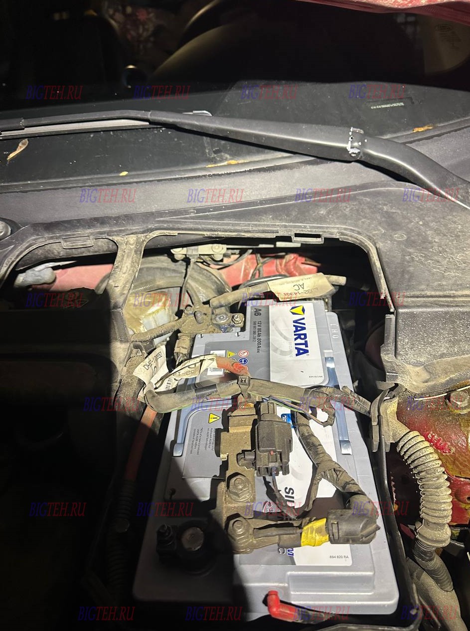 Новый акб. Замена аккумулятора на Land Rover Freelander 2 diesel 2.0 (150/190 л.с.) рестайлинг 2011г
