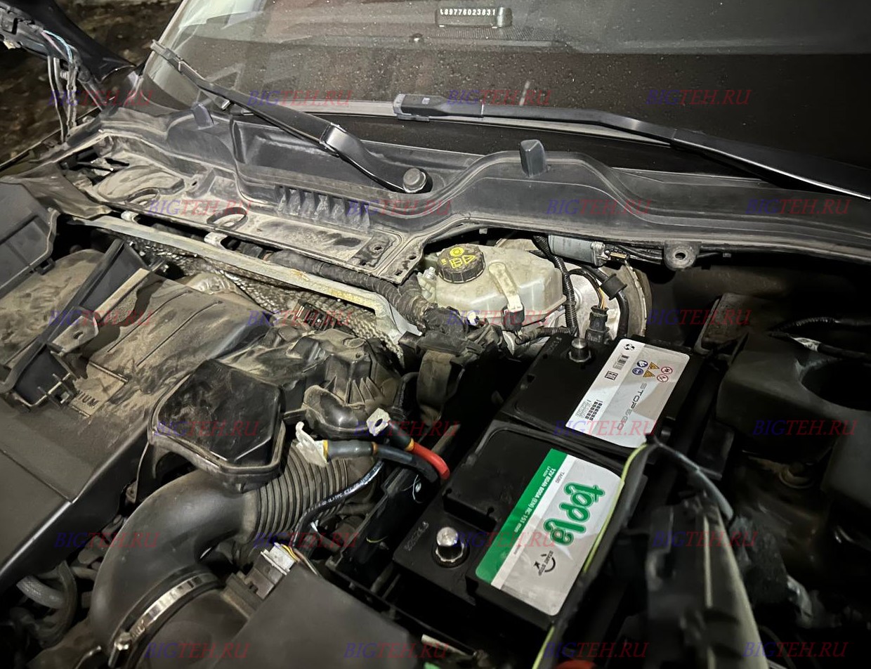 Новый акб. Замена аккумулятора на Land Rover Range Rover Evoque II 2.0D (150 л.с.) 2019г