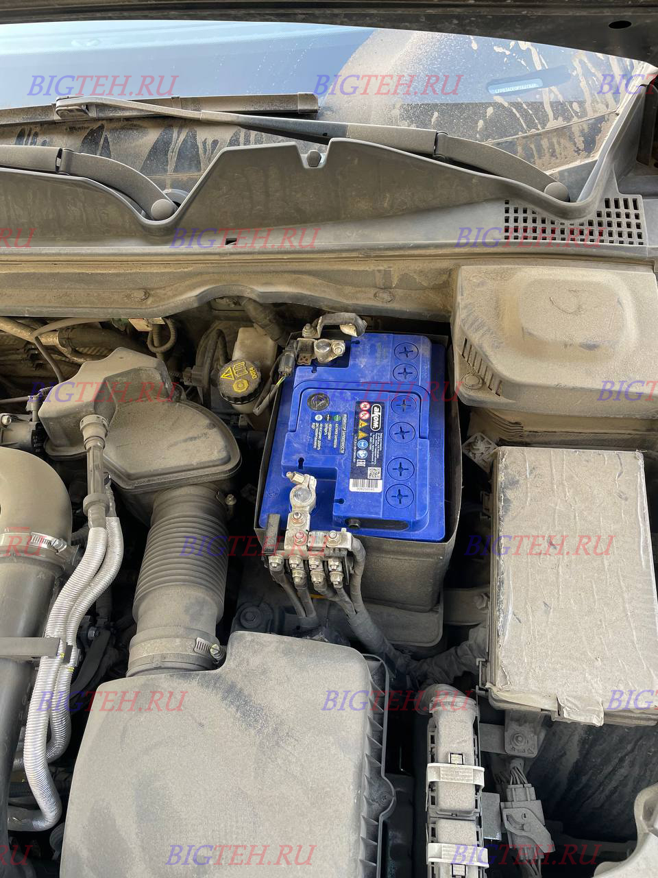 Новый акб. Замена аккумулятора на FAW Bestune B70 I 2020-2026