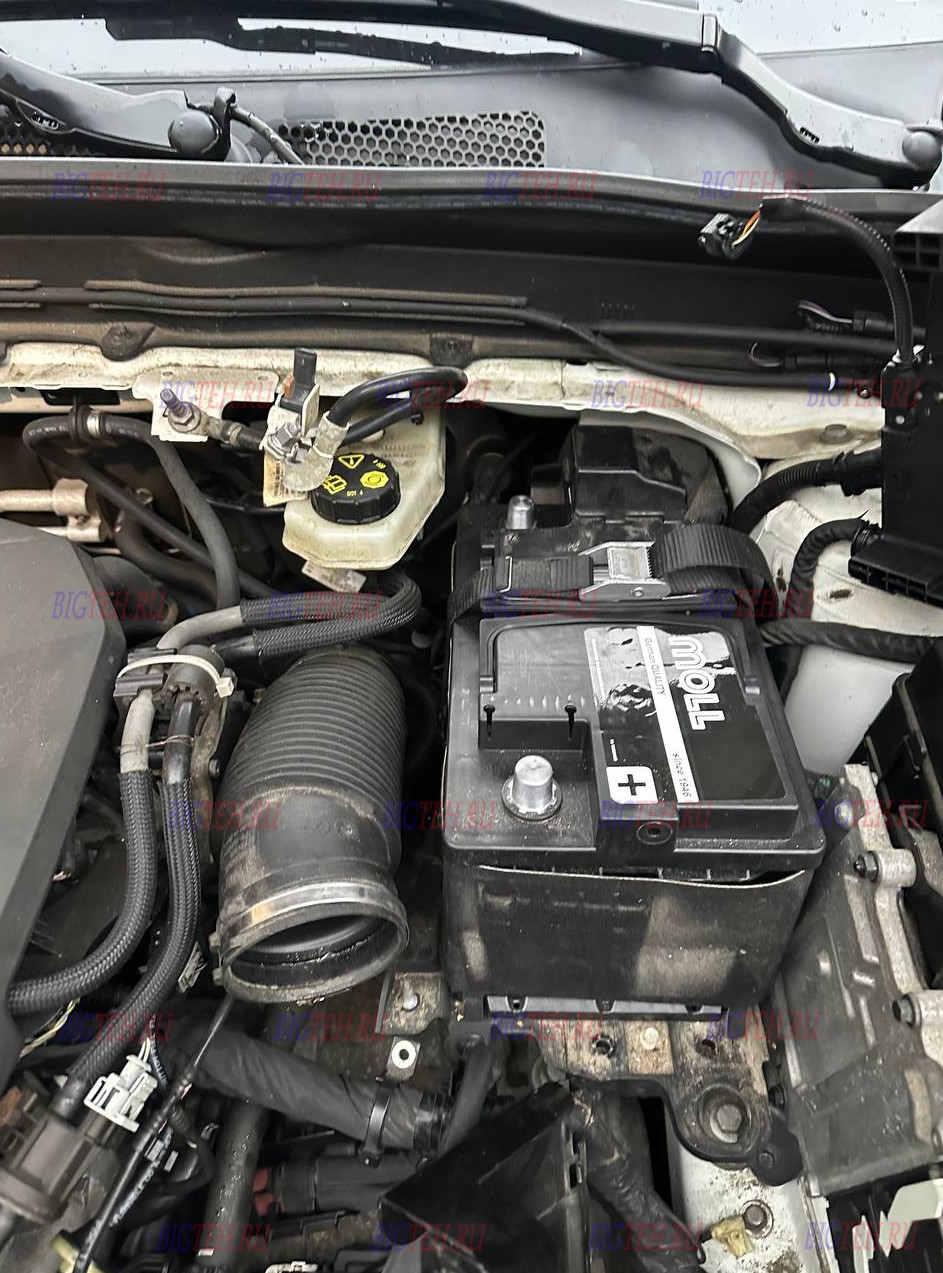 Новый акб. Замена аккумулятора на Volvo XC40 (2017-2021)