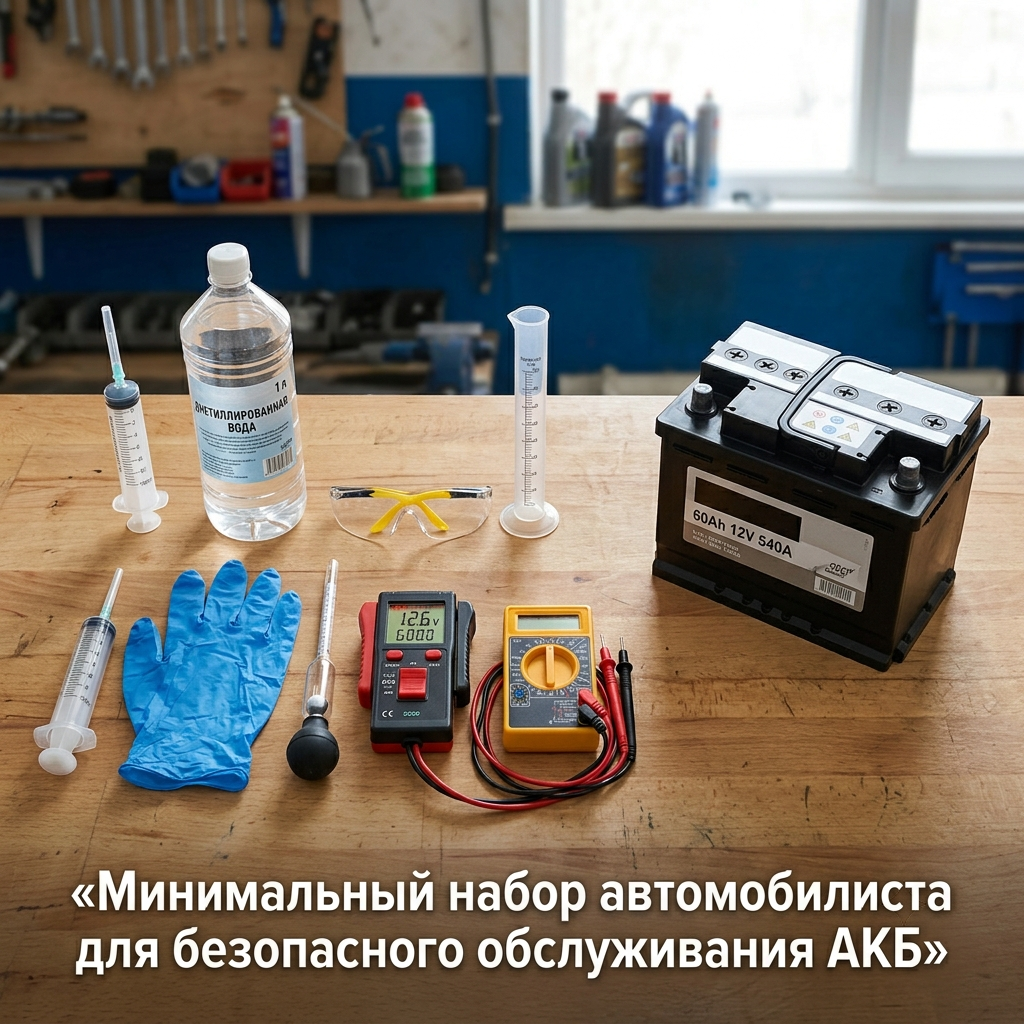 Набор для обслуживания аккумулятора