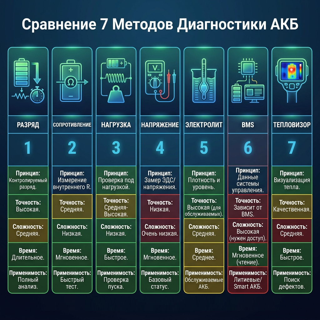 7 методов оценки остаточного ресурса аккумуляторной батареи 7 методов оценки остаточного ресурса аккумуляторной батареи
