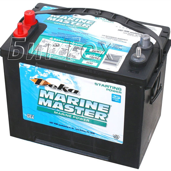 Аккумулятор лодочный Deka Marine Master 24M7, 95 Ач (стартерный)