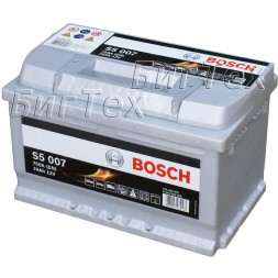 Аккумулятор автомобильный BOSCH S5 007 74 Ач Аккумулятор автомобильный BOSCH S5 007 74 Ач